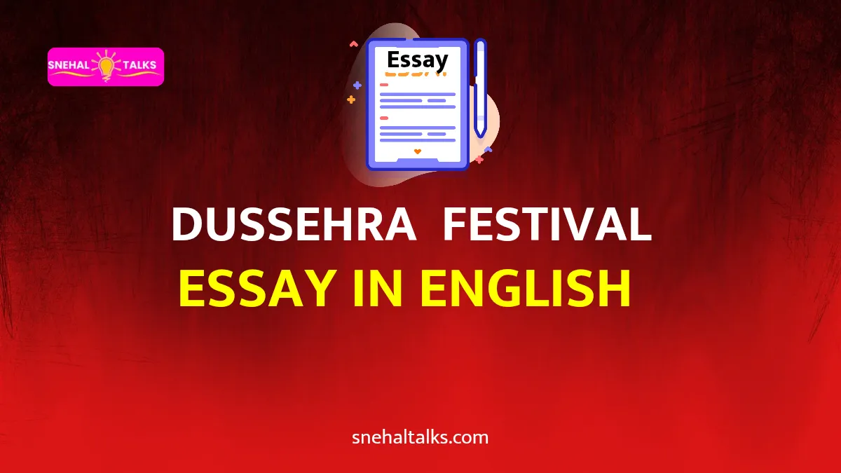 Dussehra essay in English