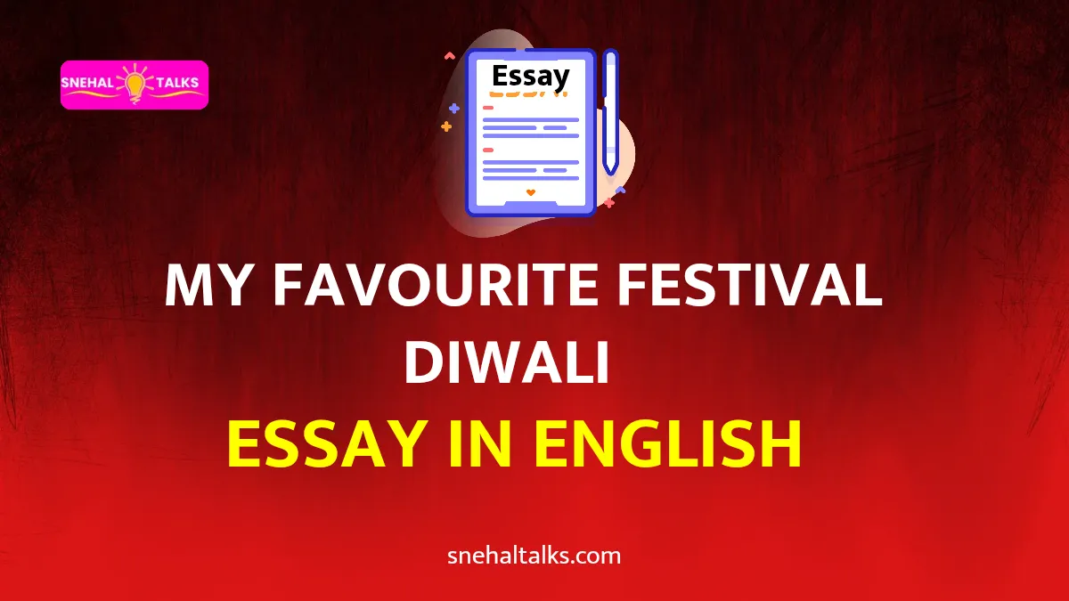 My favourite festival diwali essay in English